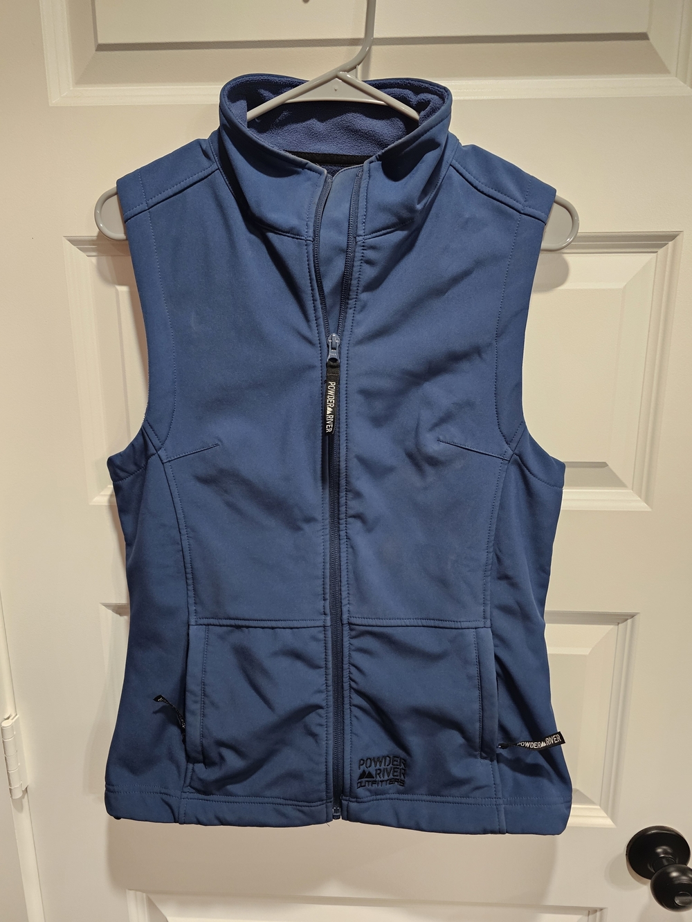 Powder River Outfitters Blue Softshell Vest - Women's